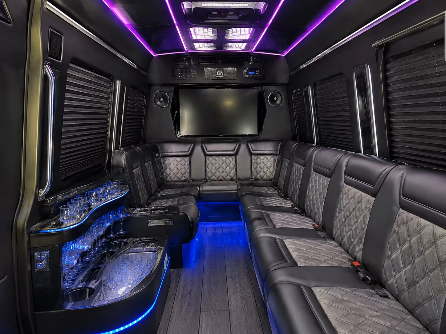 minibus interior