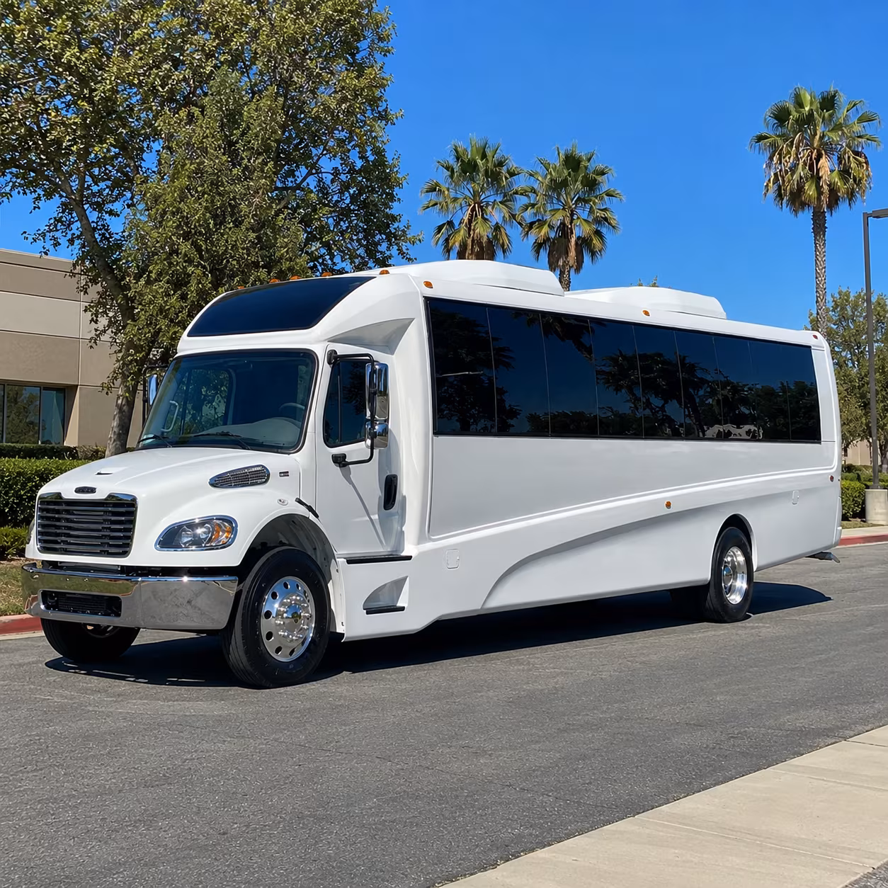 Virginia Beach Airport Shuttle & Transportation party bus exterior