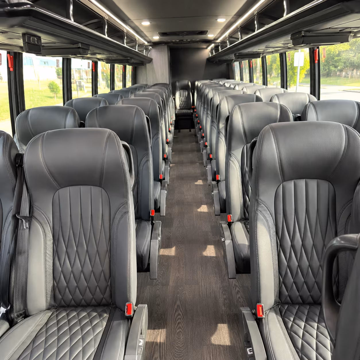 Virginia Beach Airport Shuttle & Transportation party bus exterior