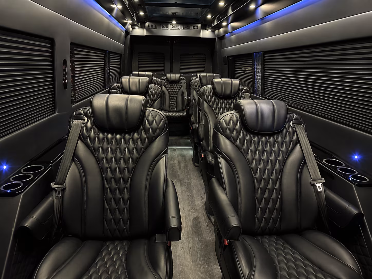 Virginia Beach Airport Shuttle & Transportation party bus exterior