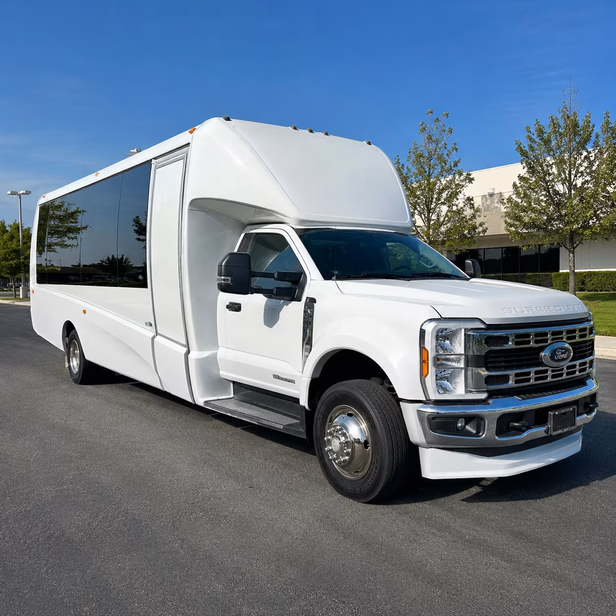 Virginia Beach Airport Shuttle & Transportation party bus exterior