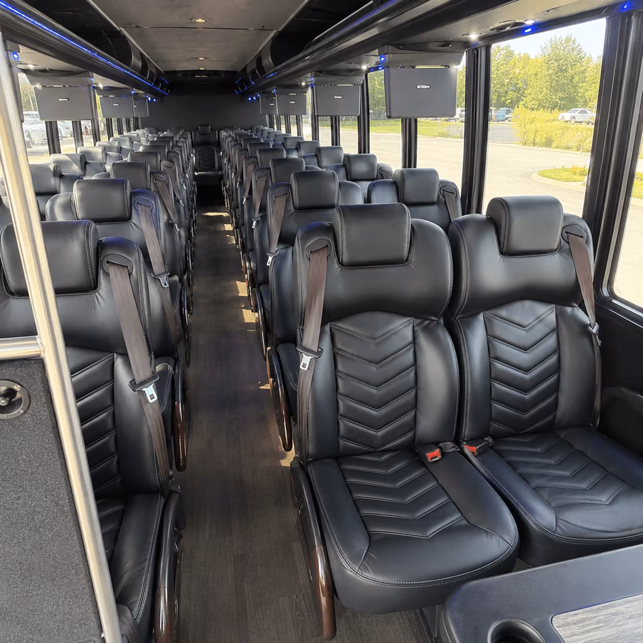 Virginia Beach Corporate Transportation party bus exterior