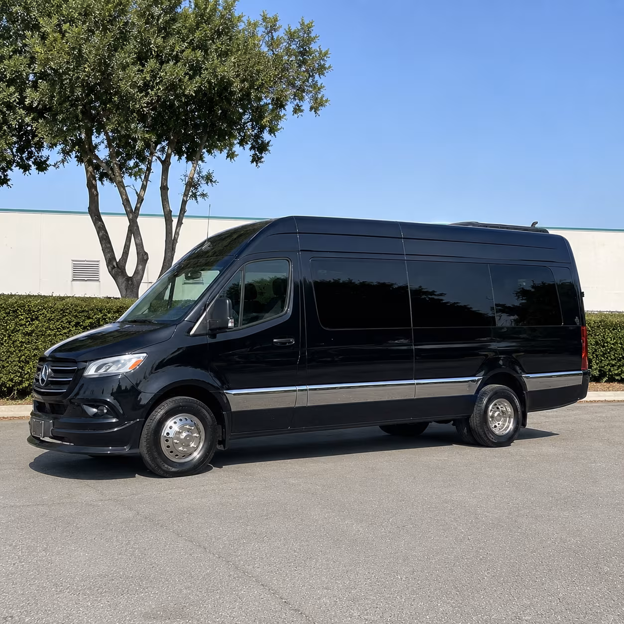 Virginia Beach Corporate Transportation party bus exterior