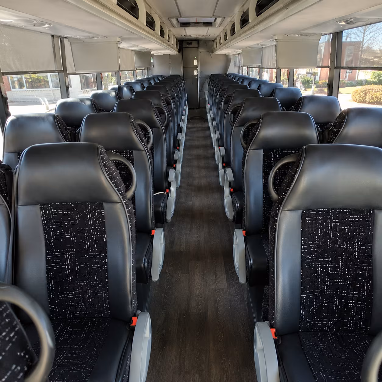 Virginia Beach School Event Transportation party bus exterior