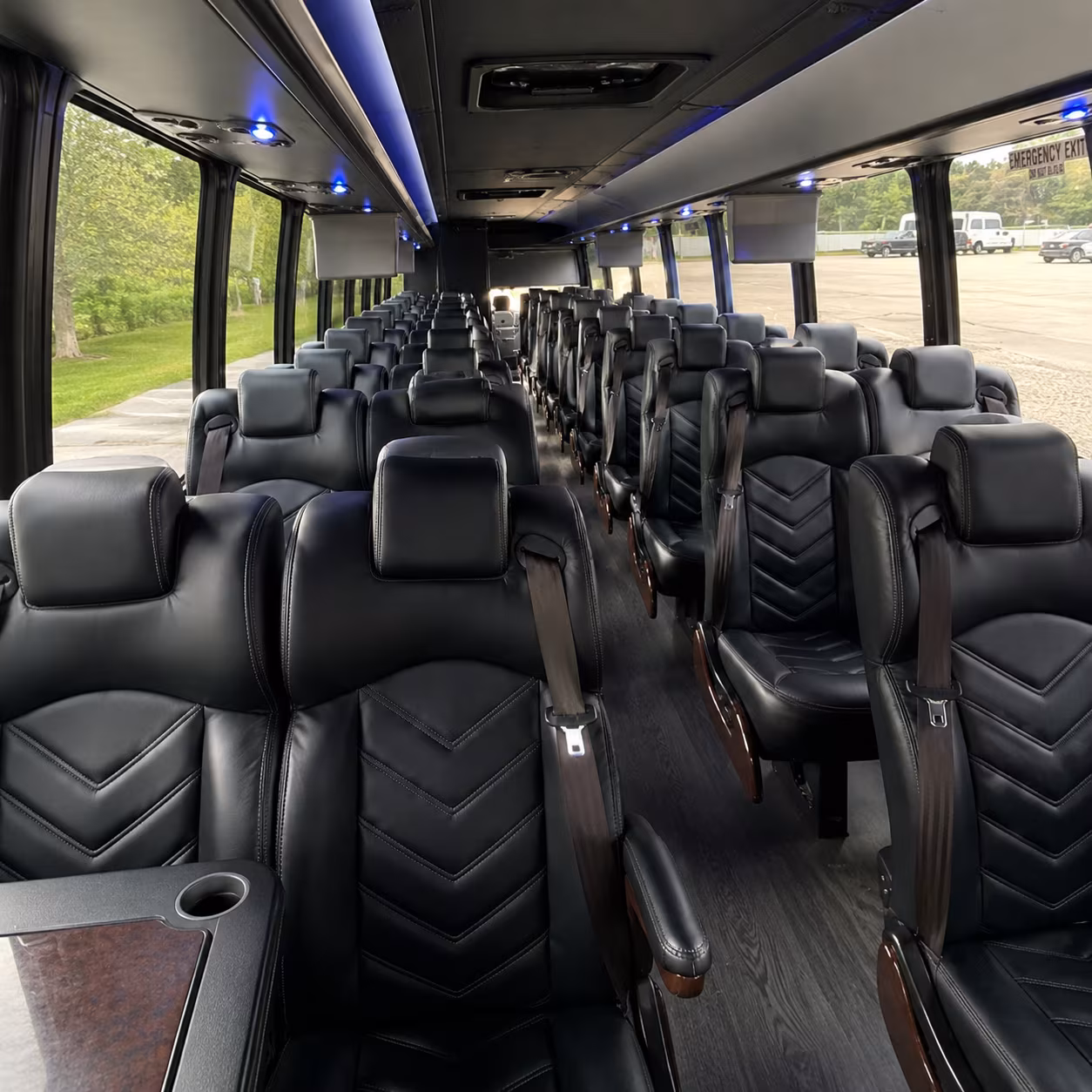 Virginia Beach School Event Transportation onboard seating
