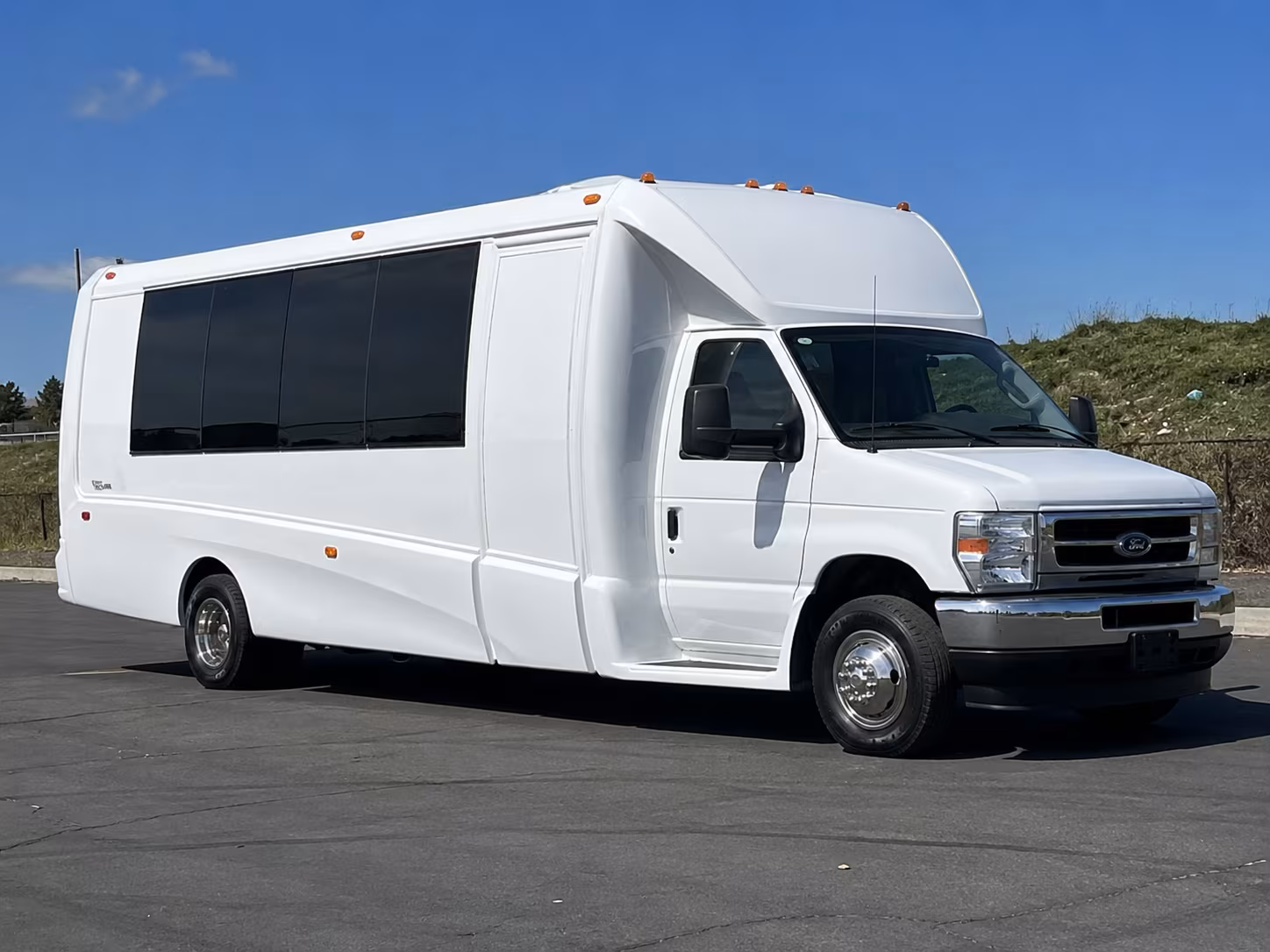 Virginia Beach Sporting Event Transportation party bus exterior